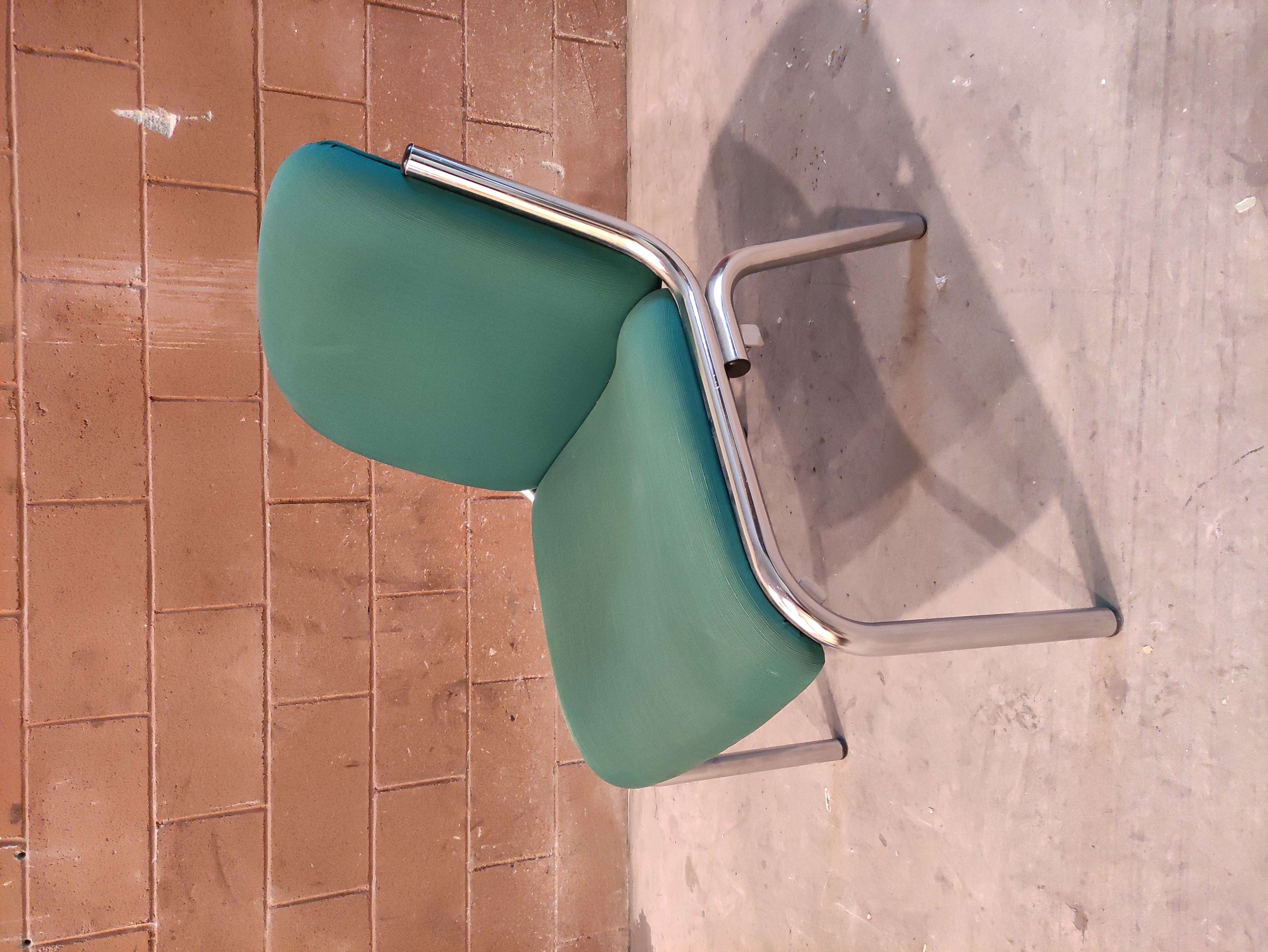 sillon butaca inox tela 42-80x58x59 9u